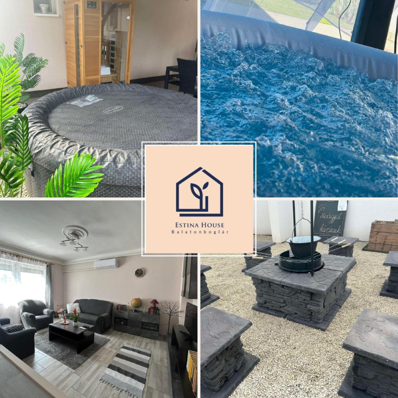 Estina House Villa Balatonboglár Екстериор снимка
